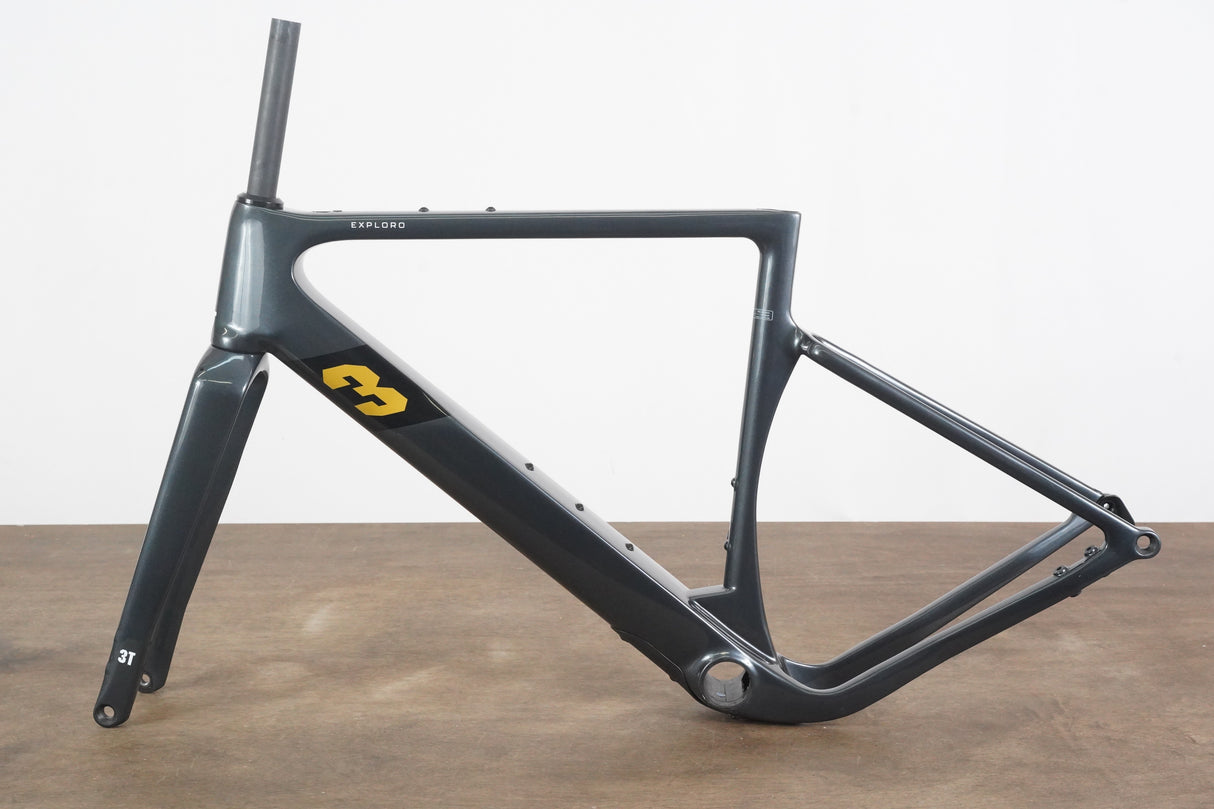 NEW 51cm 3T Exploro Ultra Di2 Carbon Disc Brake Gravel Frameset
