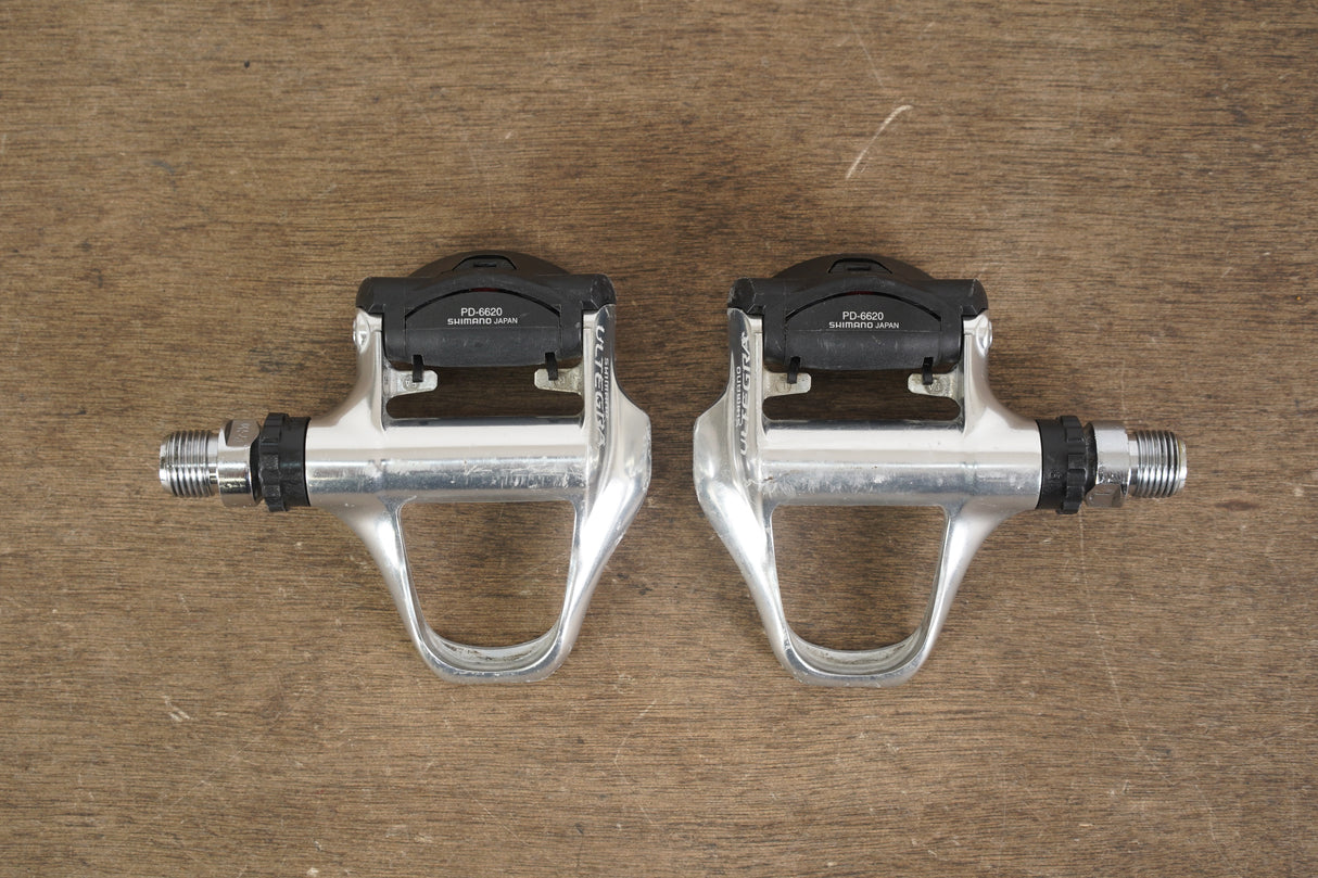 Shimano Ultegra PD-6620 SPD-SL Clipless Road Pedals 315g 6600