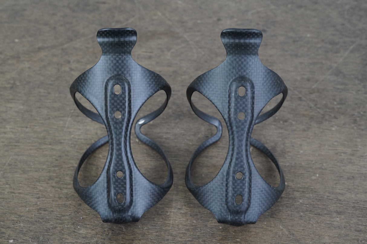 (2) Arundel Mandible Carbon Water Bottle Cages 51g