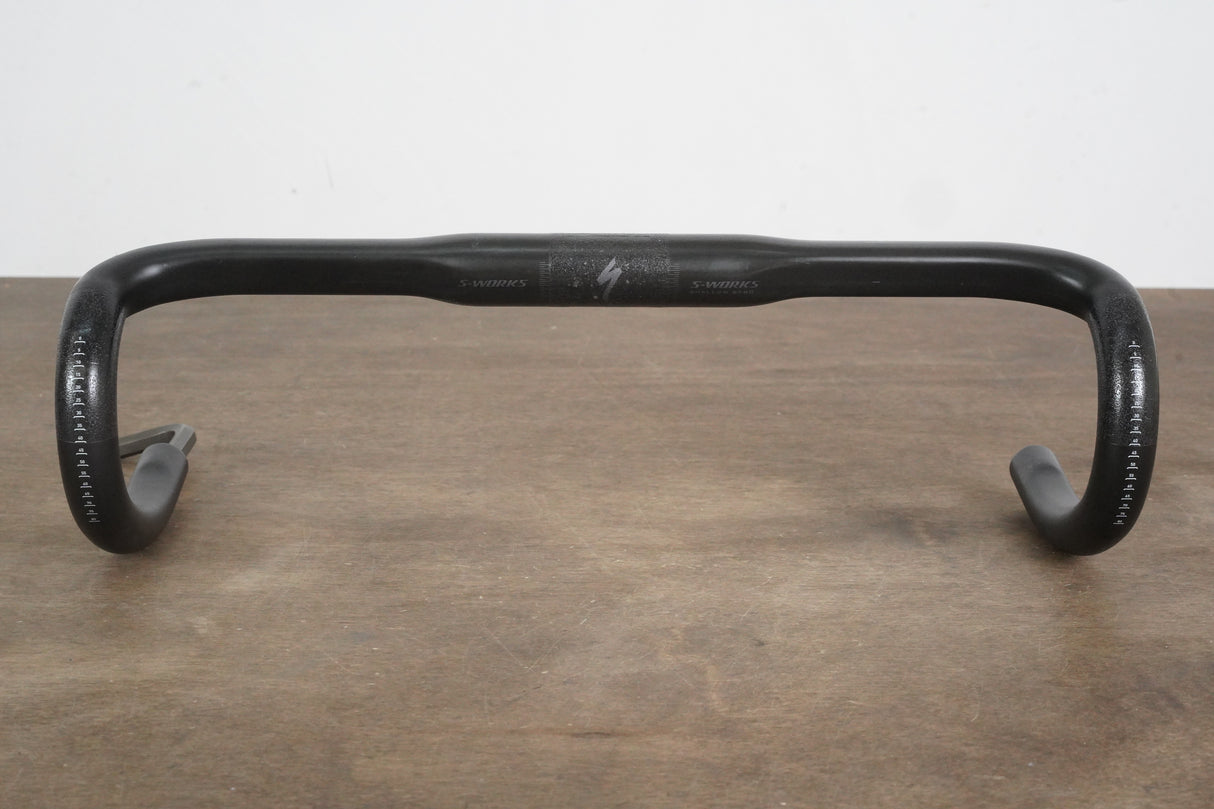 42cm Specialized S-WORKS Shallow Bend Carbon Compact Road Handlebar 31.8mm