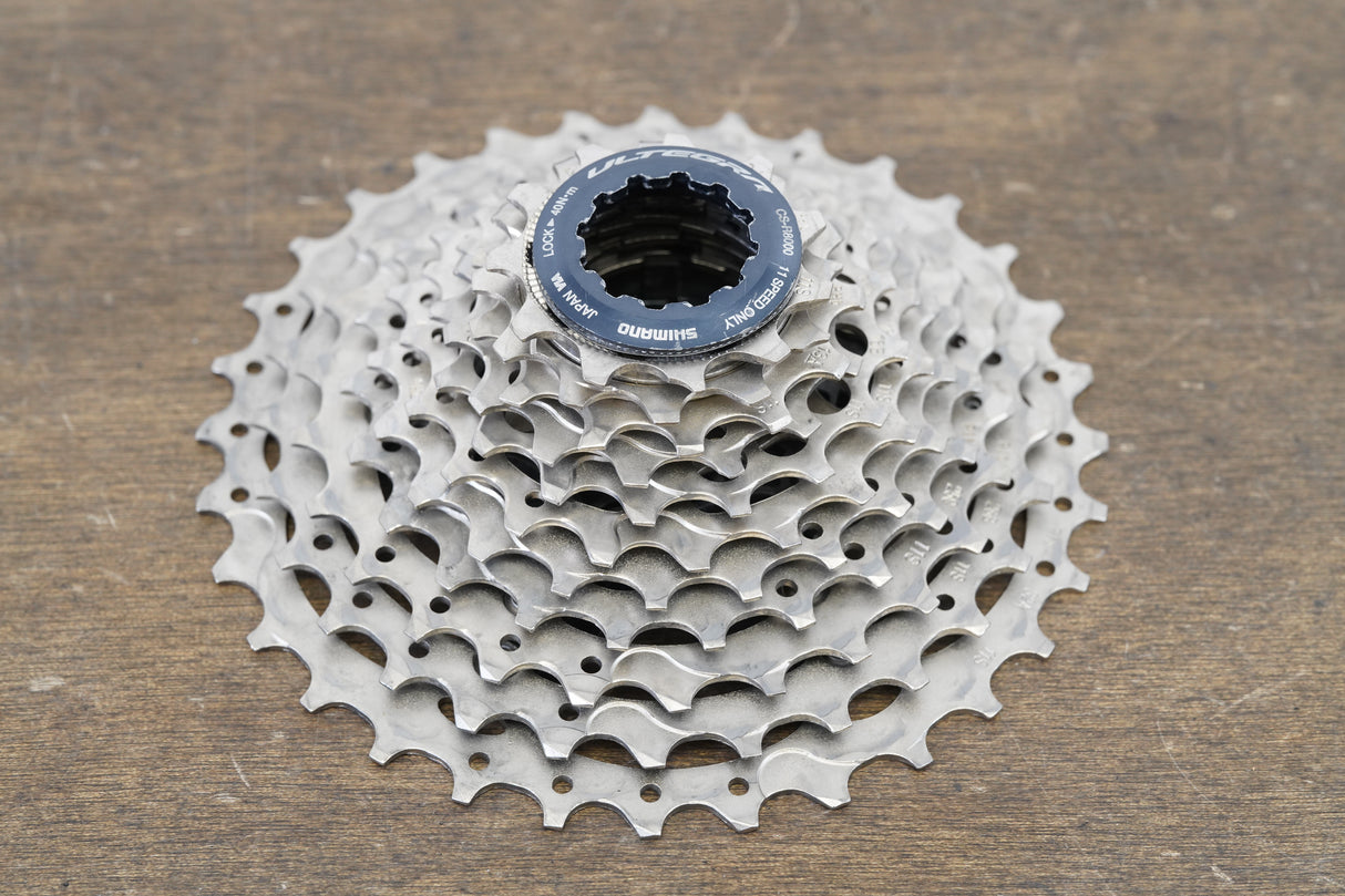 11-32T Shimano Ultegra CS-R8000 11 Speed Cassette 282g 8000