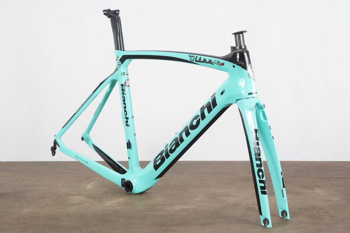 55cm Bianchi Oltre XR4 Carbon Aero Rim Brake Road Frameset