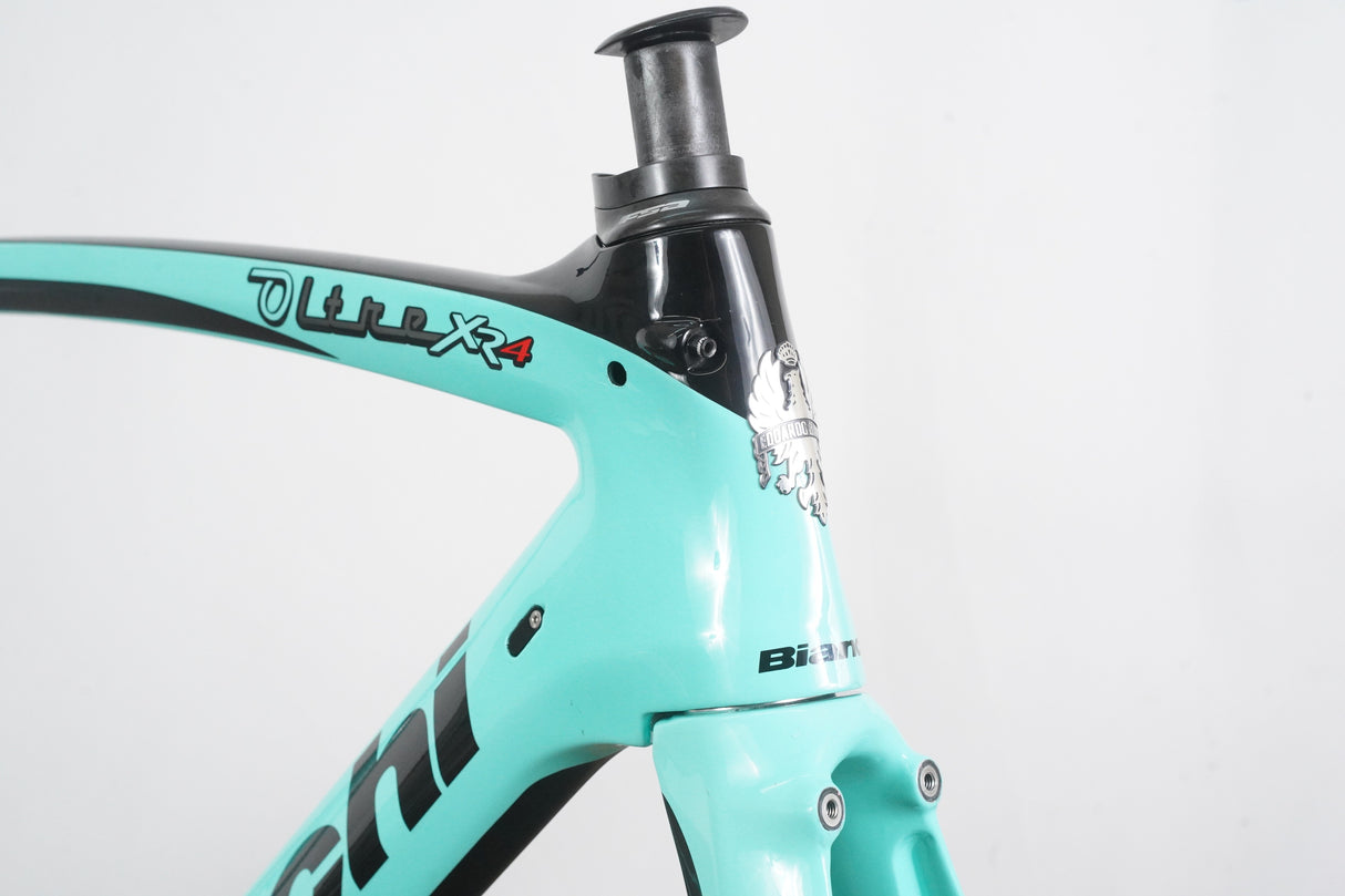 55cm Bianchi Oltre XR4 Carbon Aero Rim Brake Road Frameset