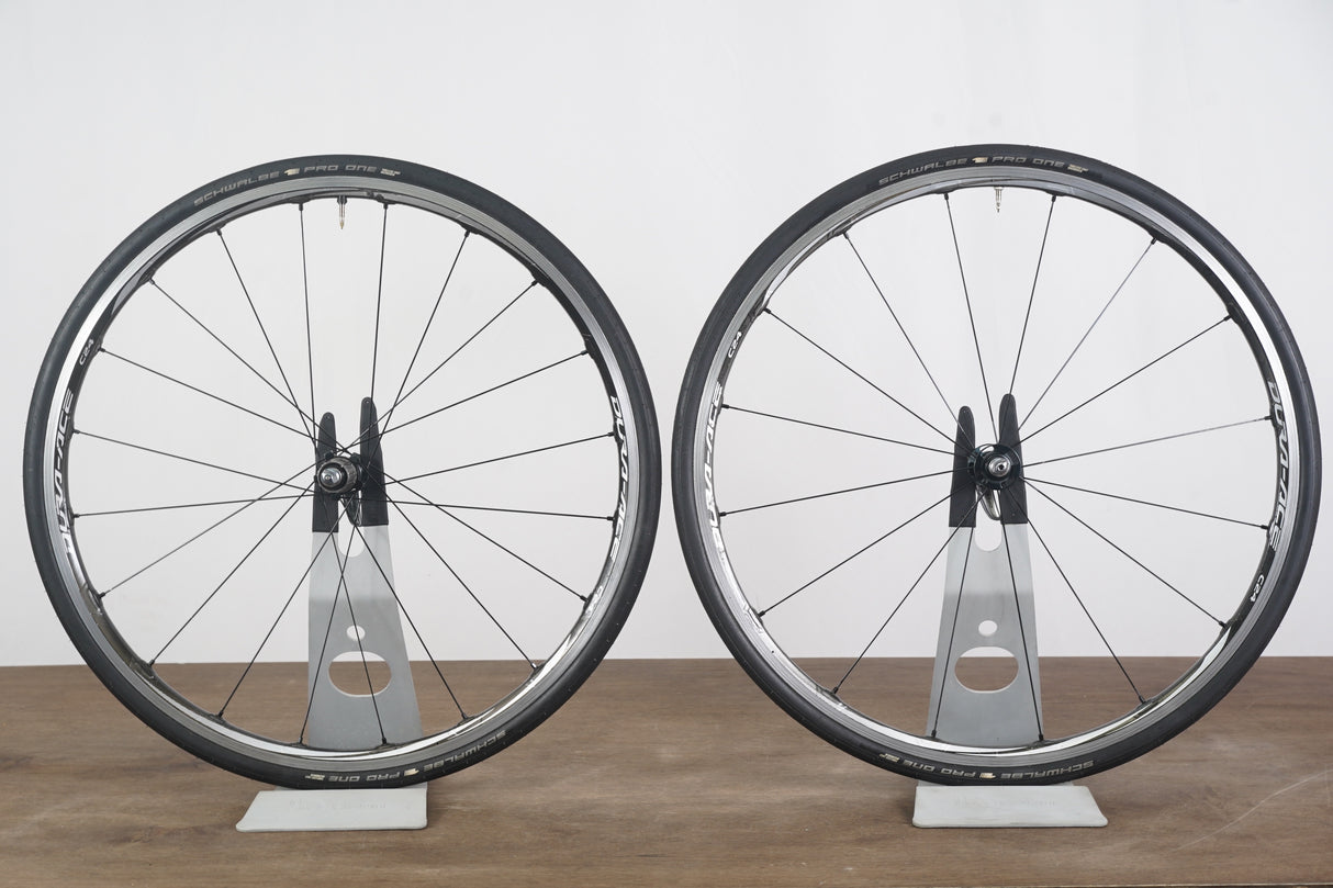 Shimano Dura-Ace WH-9000 C24 Carbon Clincher Rim Brake Wheelset 11 Speed