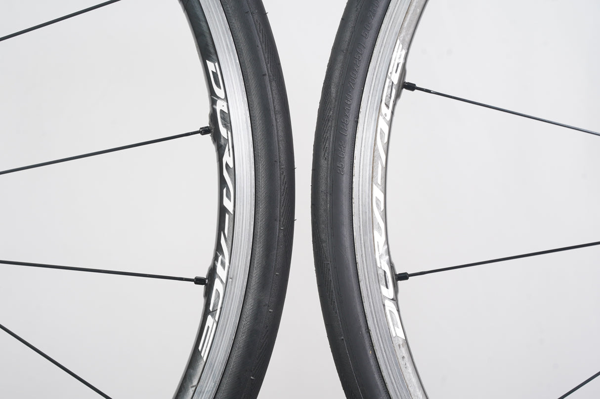 Shimano Dura-Ace WH-9000 C24 Carbon Clincher Rim Brake Wheelset 11 Speed