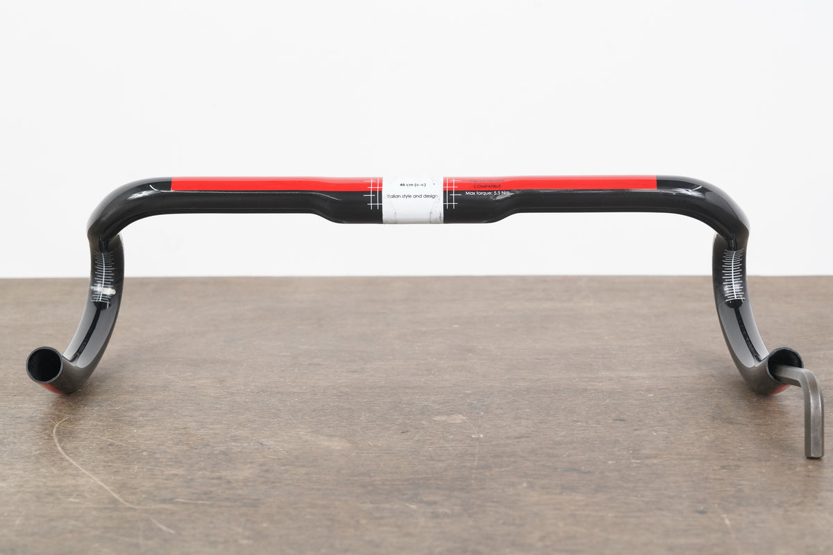 46cm 3T Ergonova Team Carbon Compact Road Handlebar 31.8mm