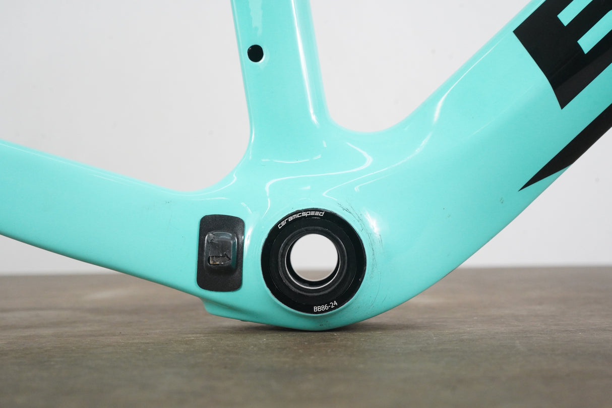 55cm Bianchi Oltre XR4 Carbon Aero Rim Brake Road Frameset