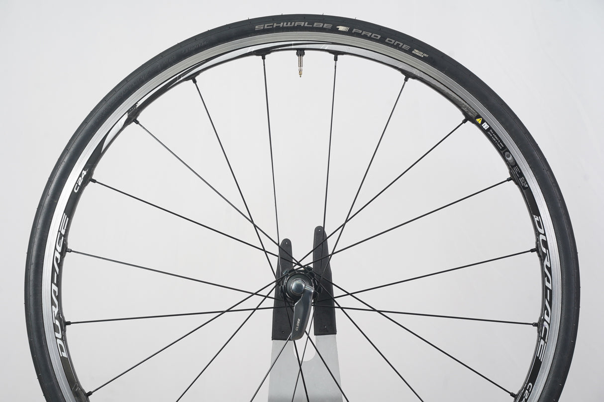 Shimano Dura-Ace WH-9000 C24 Carbon Clincher Rim Brake Wheelset 11 Speed