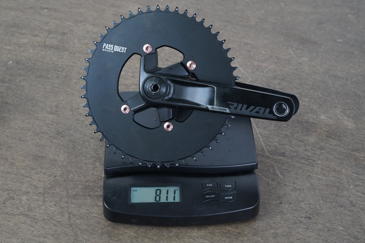 165mm 52T DUB SRAM Rival AXS D1 12 Speed Quarq Spindle Power Meter Crankset