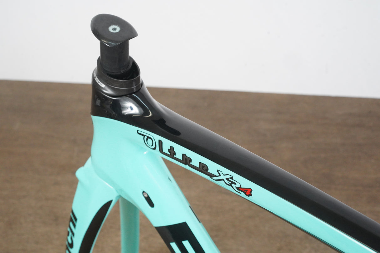 55cm Bianchi Oltre XR4 Carbon Aero Rim Brake Road Frameset