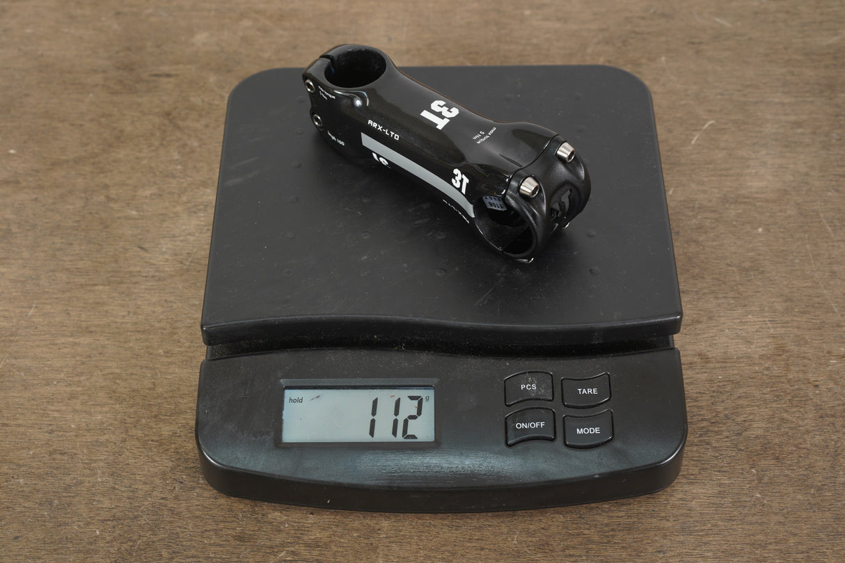 3T ARX LTD 100mm ±6 Degree Carbon Road Stem 112g 1 1/8" 31.8mm