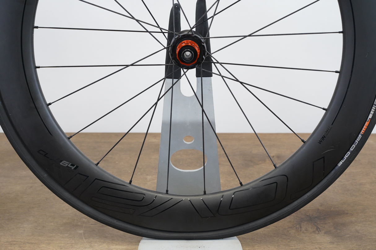 Roval CLX 64 Carbon Tubeless Clincher Disc Brake Wheelset Shimano/SRAM 11 Speed
