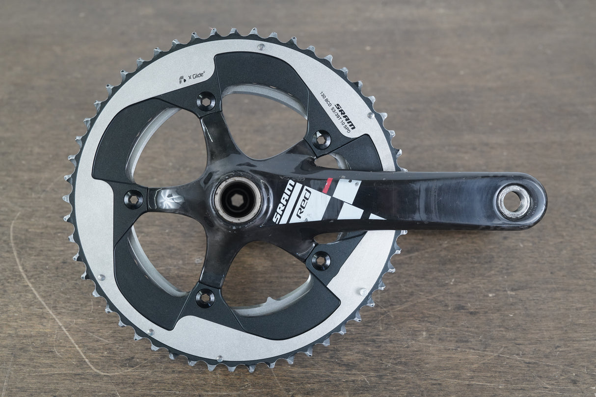 170mm 53/39T GXP SRAM Red 10 Speed Carbon Crankset 680g