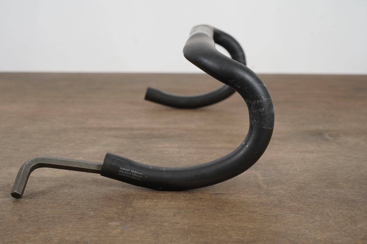 42cm Specialized S-WORKS Shallow Bend Carbon Compact Road Handlebar 31.8mm