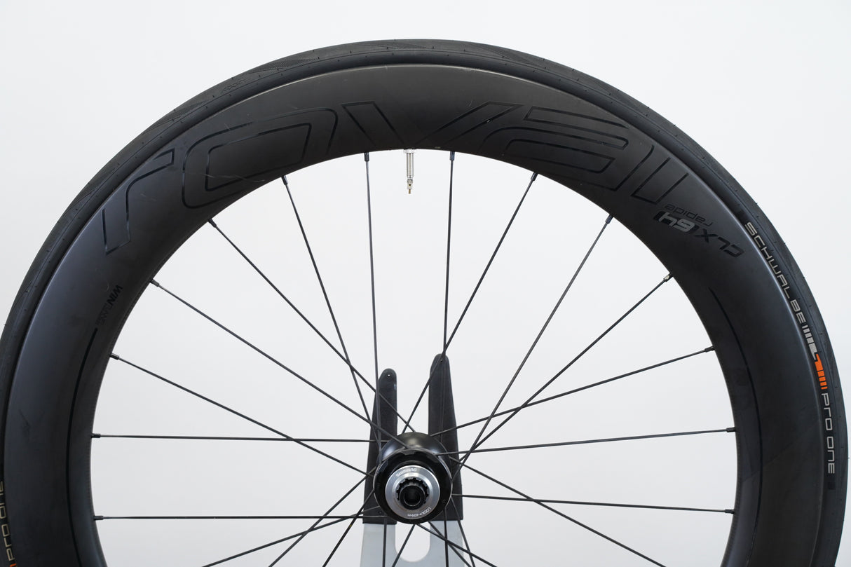 Roval CLX 64 Carbon Tubeless Clincher Disc Brake Wheelset Shimano/SRAM 11 Speed