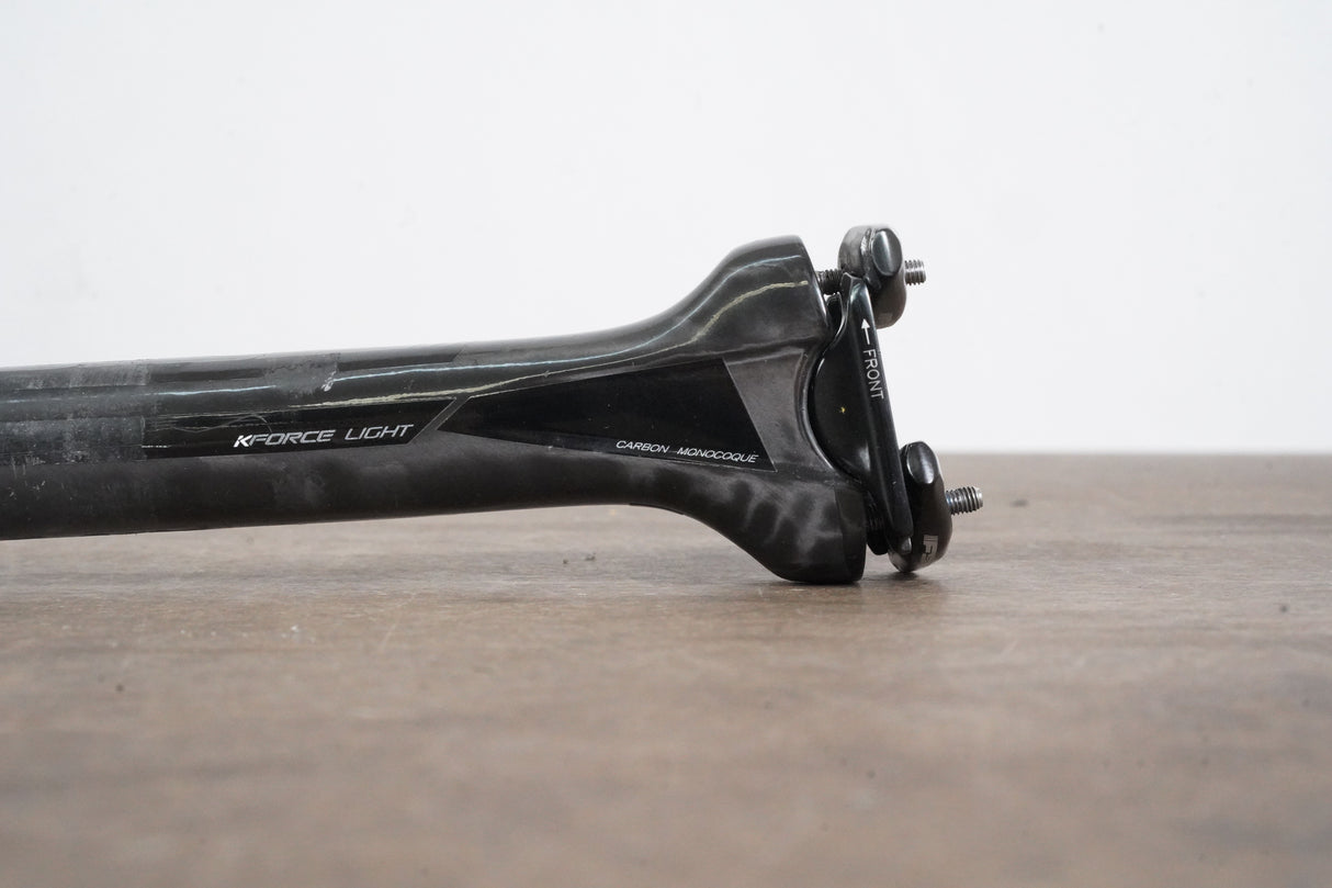 31.6mm FSA K-Force Light Carbon 0 Setback Road Seatpost