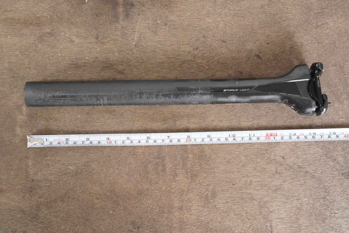 31.6mm FSA K-Force Light Carbon 0 Setback Road Seatpost