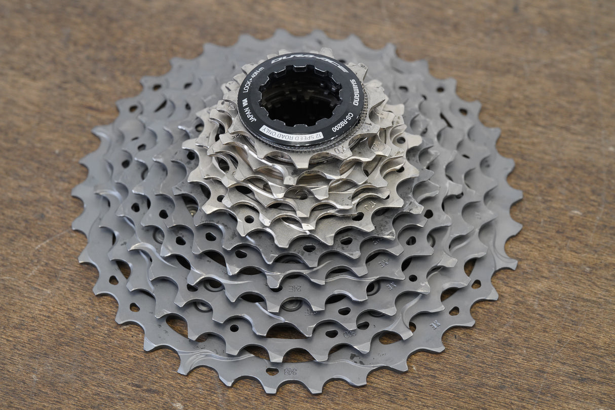 11-34T Shimano Dura-Ace CS-R9200 12 Speed Cassette 254g