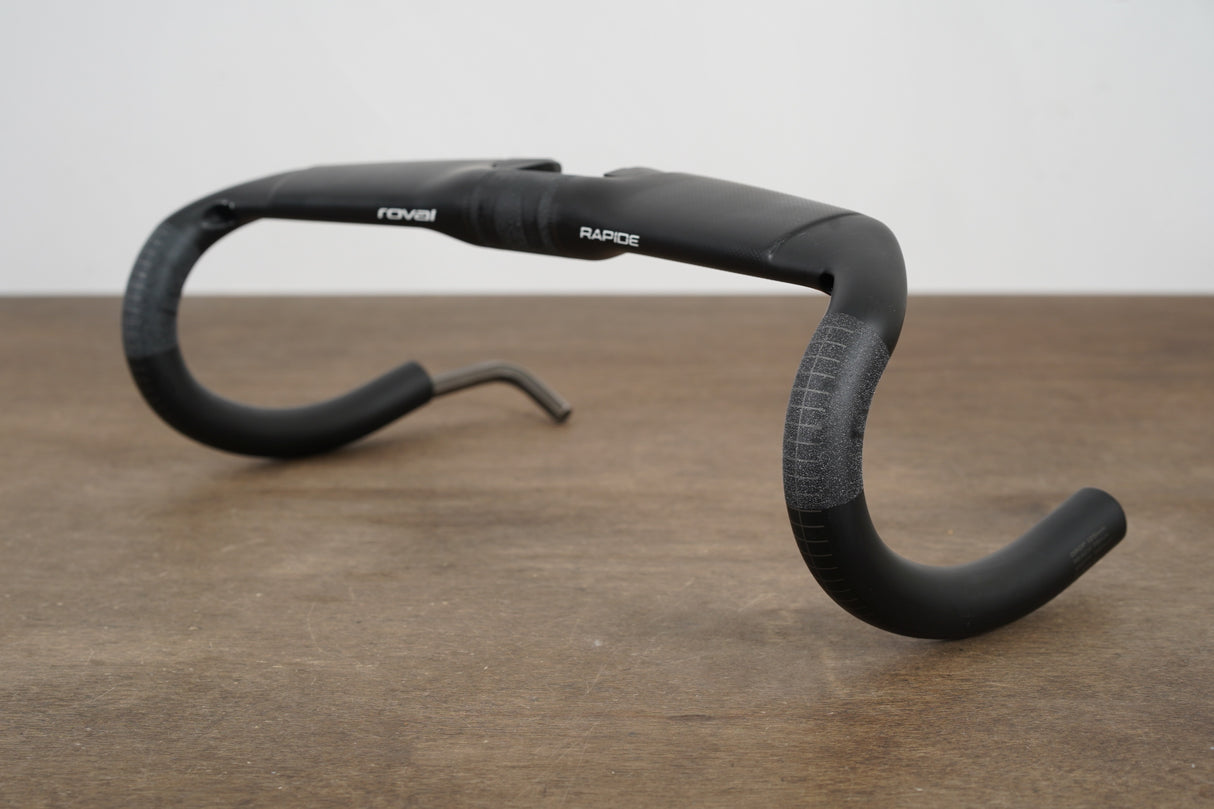 38cm Roval Rapide Carbon Aero Compact Road Handlebar 31.8mm