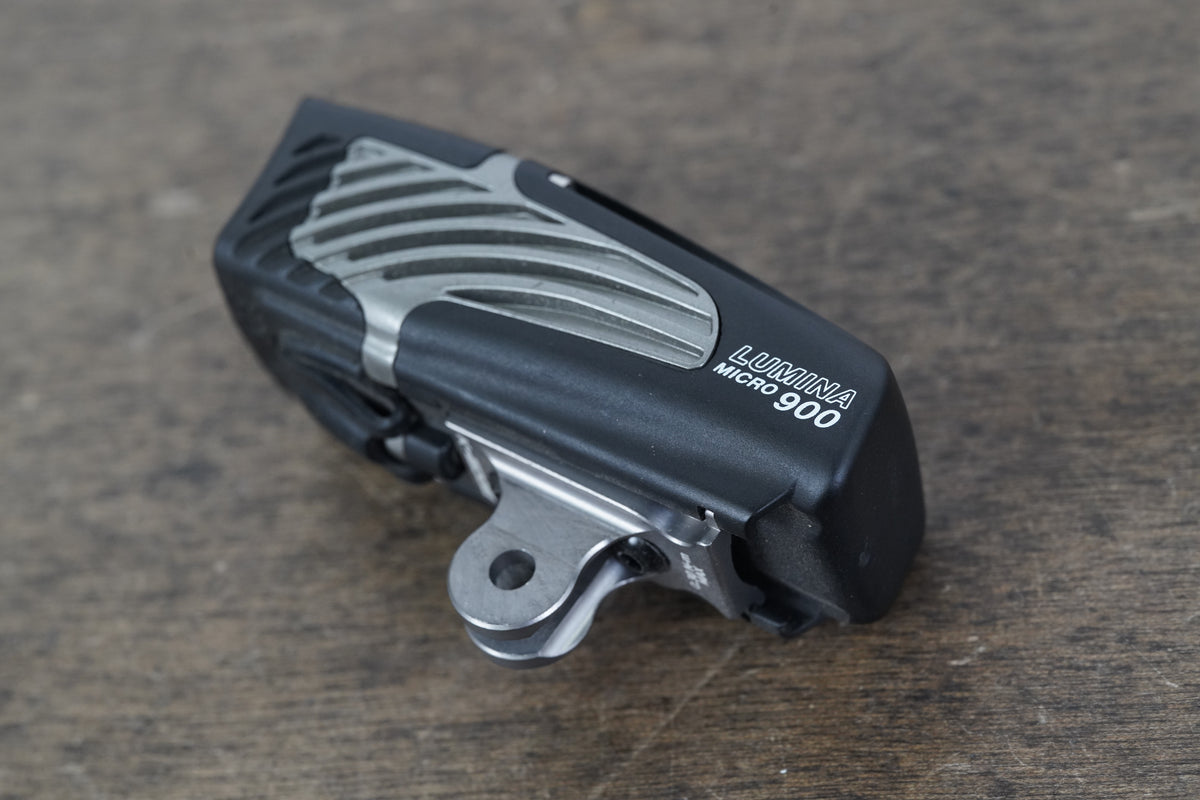 NiteRider Lumina Micro 900 Rechargable White Front Light Cycling Road Gravel CX Bike