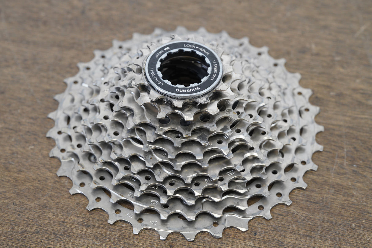 11-34T Shimano 105 CS-HG700 11 Speed Cassette 362g