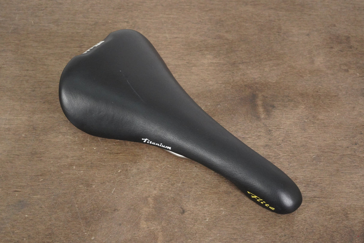 140mm Selle Italia Flite Titanium Rail Road Saddle 224g