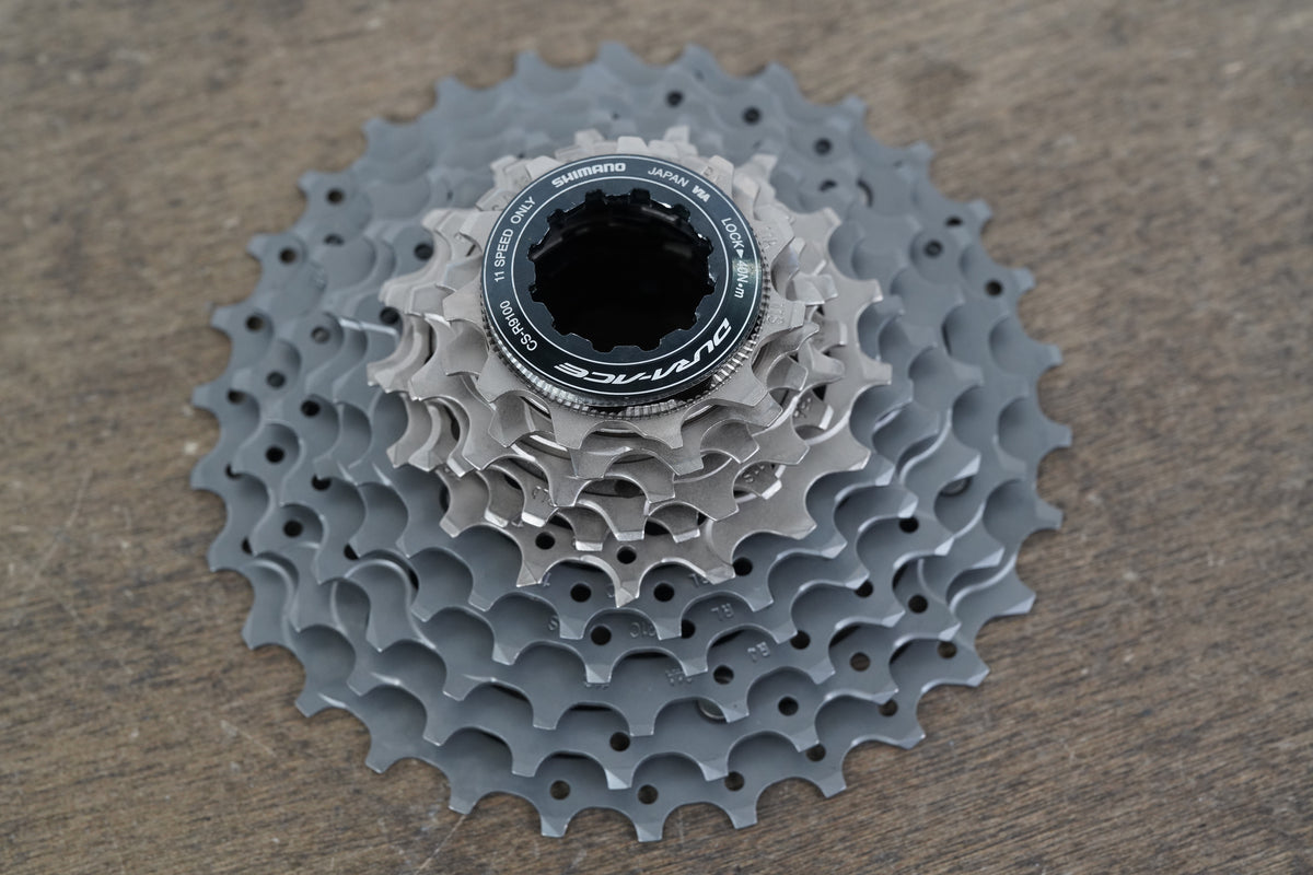 11-30T Shimano Dura-Ace CS-R9100 11 Speed Road Cassette 206g 9100
