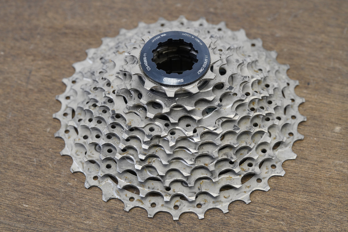 11-34T Shimano Ultegra CS-HG800-11 11 Speed Cassette 337g