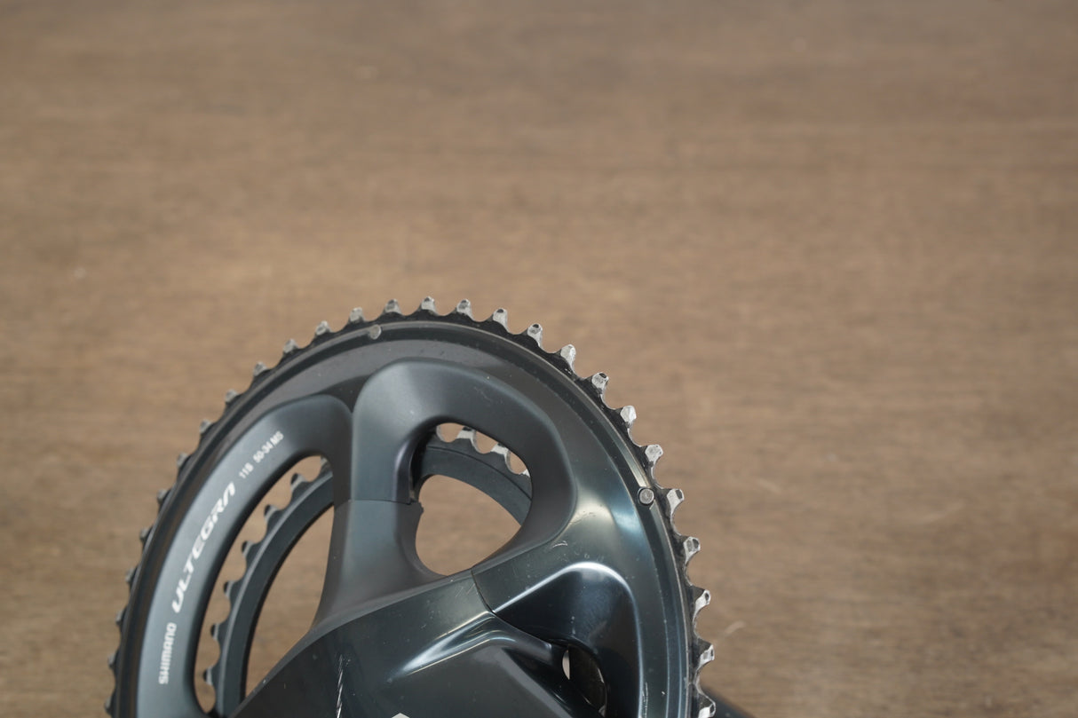 170mm 50/34T Shimano Ultegra FC-R8000 11 Speed Crankset 8000