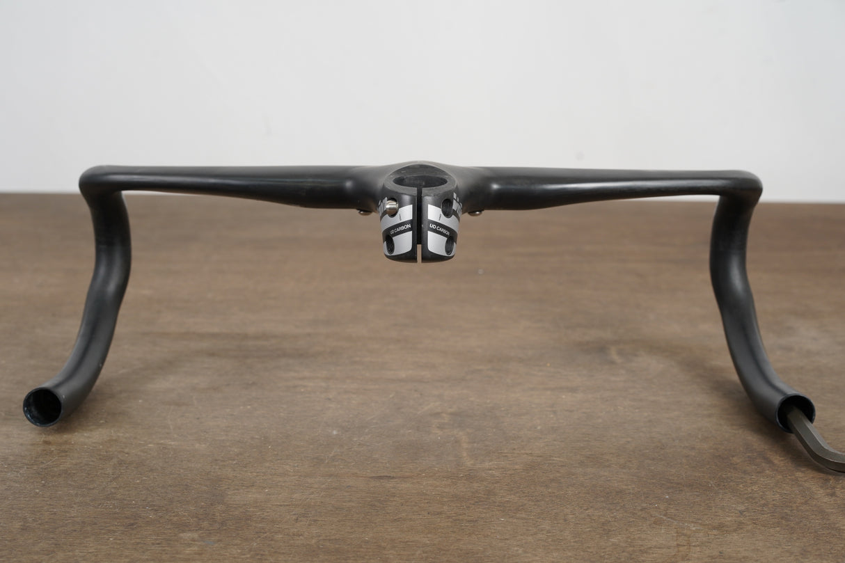 42cm 100mm -6 Degree Vision Metron 5D Integrated Carbon Barstem Handlebar 1 1/8"