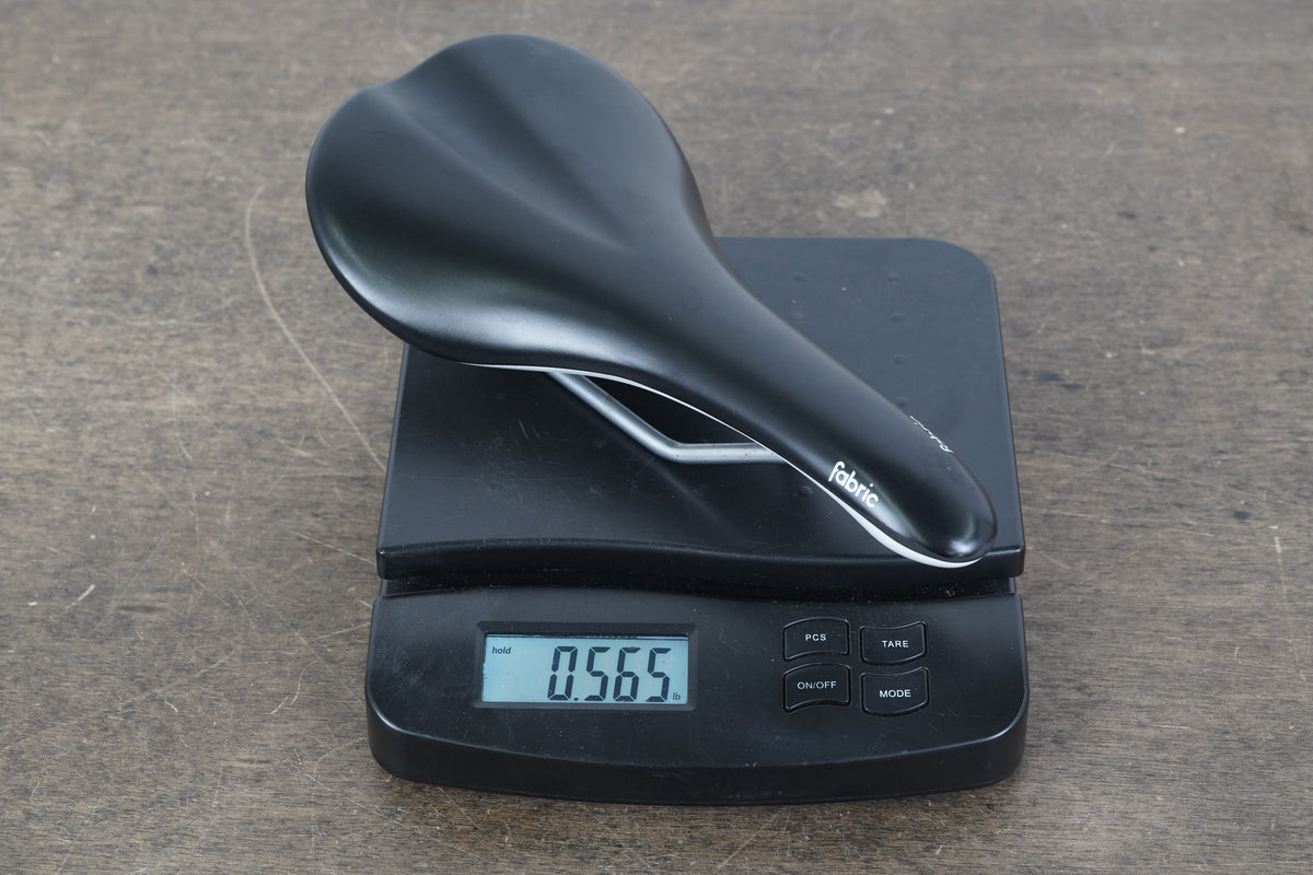 142mm (Shallow) Fabric Scoop Cr-Mo Rail Road Saddle 266g