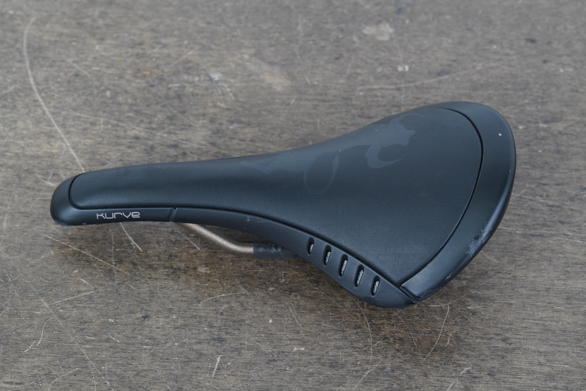143mm Fizik Kurve Bull Soft Alloy Rail Road Saddle 229g
