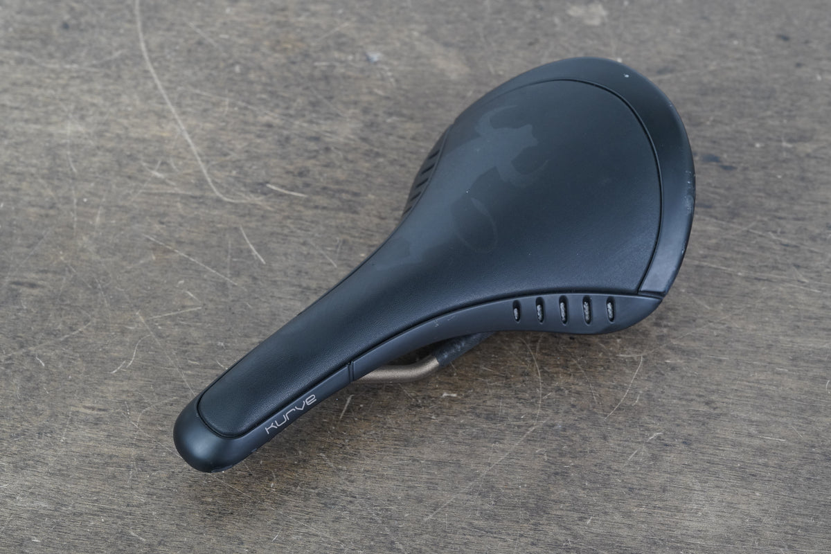 143mm Fizik Kurve Bull Soft Alloy Rail Road Saddle 229g