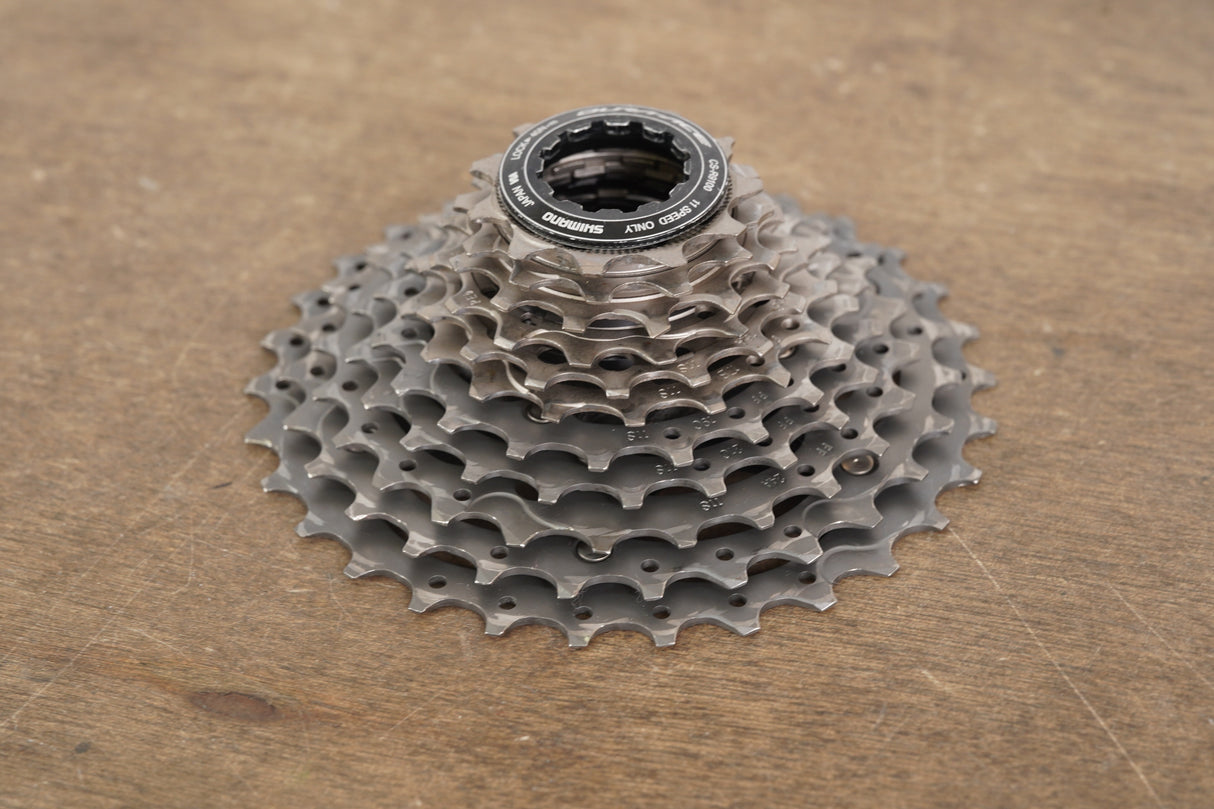 11-30T Shimano Dura-Ace CS-R9100 11 Speed Road Cassette 206g 9100