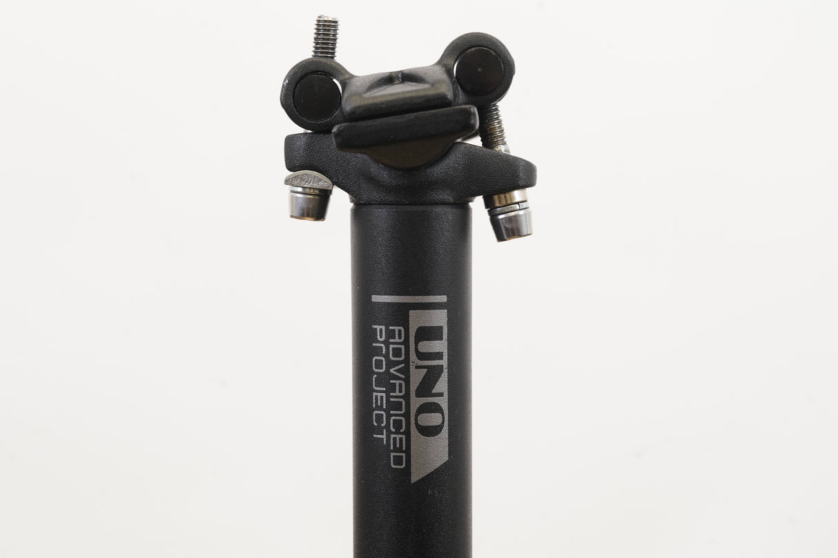 27.2mm Uno Advanced Project Alloy 0 Setback Road Seatpost 252g
