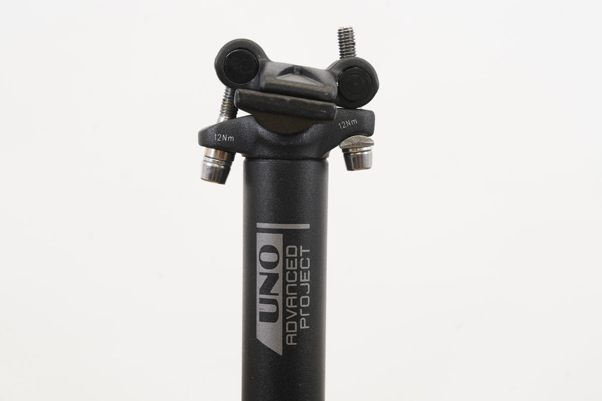 27.2mm Uno Advanced Project Alloy 0 Setback Road Seatpost 252g