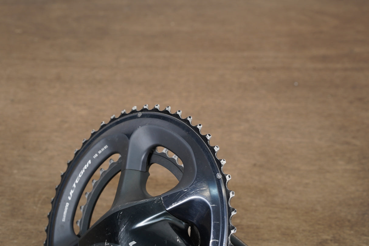 175mm 50/34T Shimano Ultegra FC-R8000 11 Speed Crankset 8000