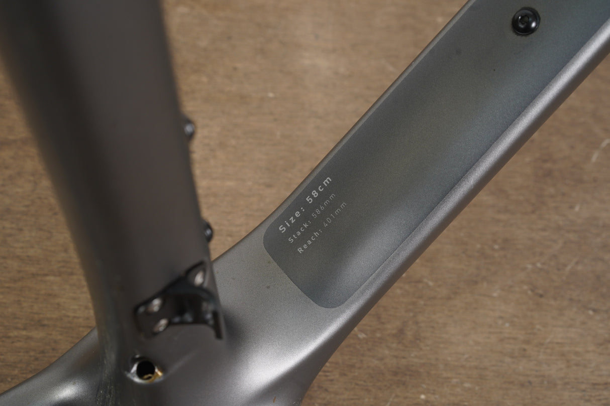 58cm ENVE Melee Carbon Disc Brake Aero Road Frameset