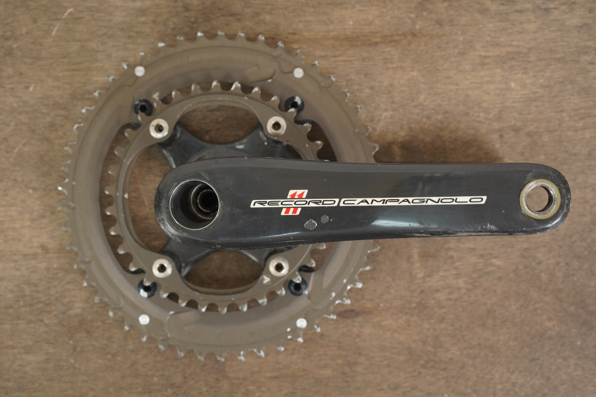 172.5mm 50/34T Campagnolo Record 11 Speed Carbon Crankset