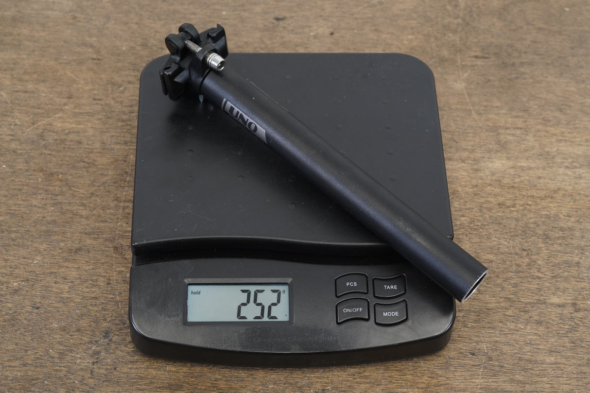 27.2mm Uno Advanced Project Alloy 0 Setback Road Seatpost 252g