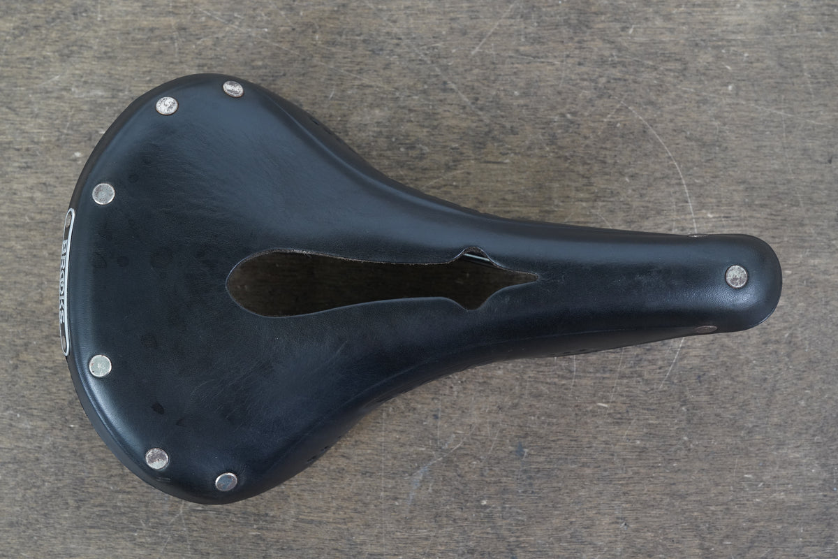 170mm Brooks B17 Carved Leather Road Saddle 521g