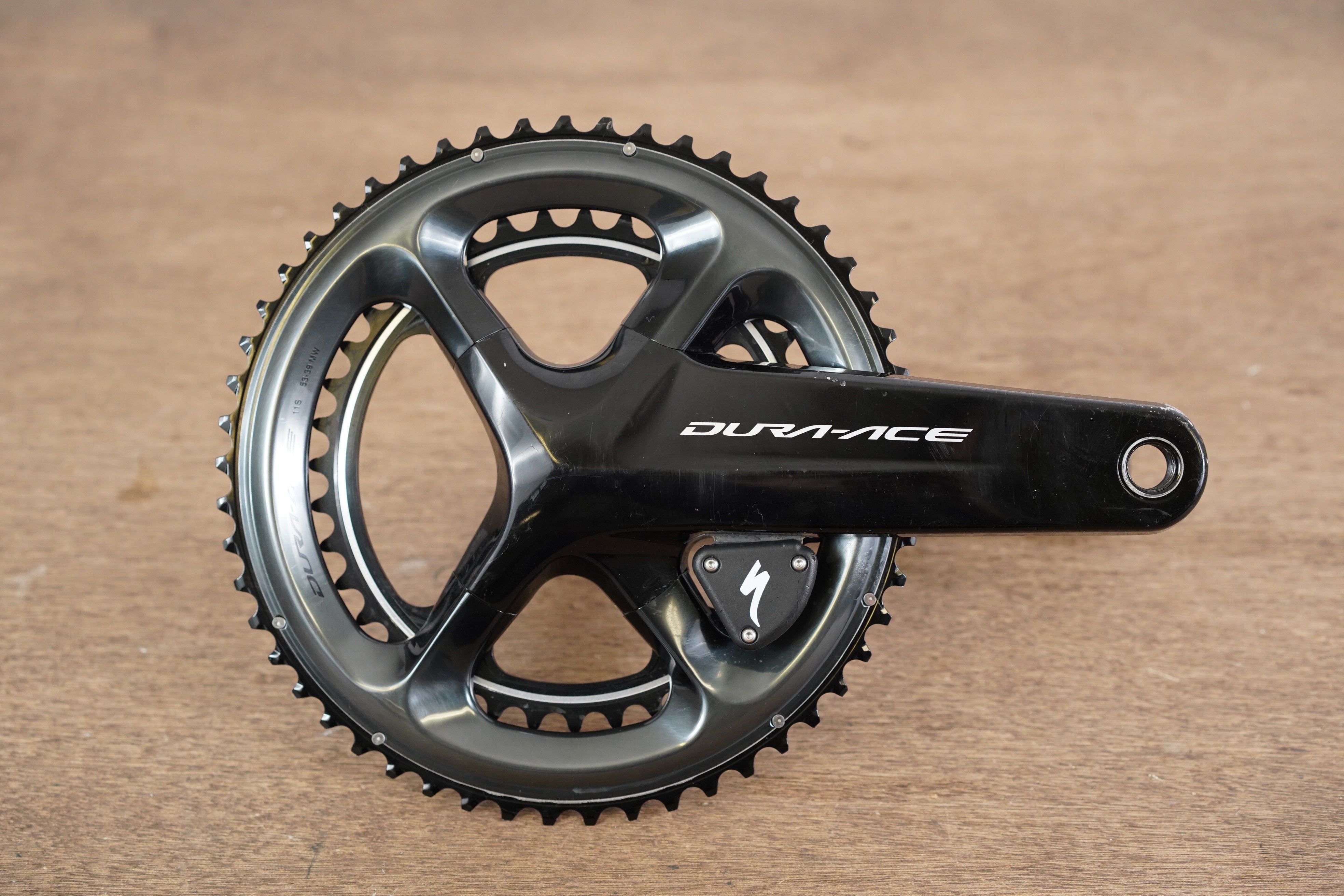 172.5mm 53/39T Shimano Dura-Ace FC-R9100 Specialized Dual Power Meter