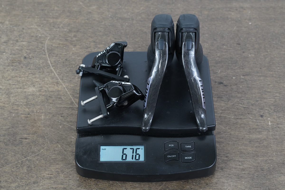 SRAM Force eTap AXS HRD E1 12 Speed Wireless Electronic Disc Shifters + Calipers