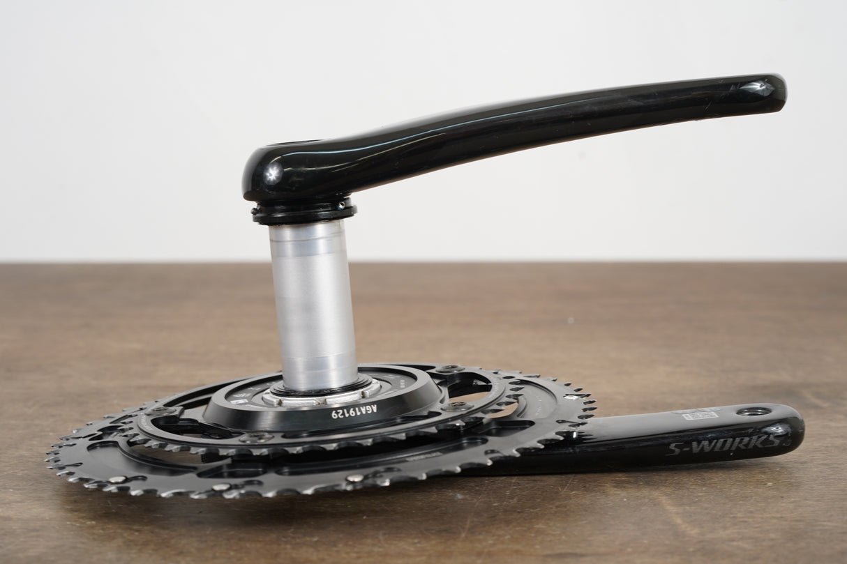 172.5mm 53/39T BB30 Specialized S-WORKS Quarq Power Meter Carbon Crankset