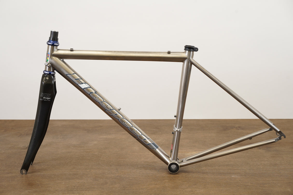 S (Small) Litespeed Titanium Rim Brake Road Frameset