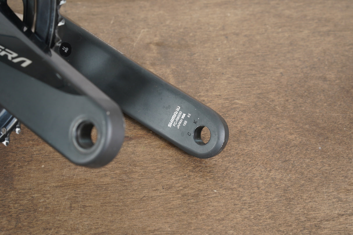 165mm 53/39T Shimano Ultegra FC-R8000 11 Speed Crankset 8000