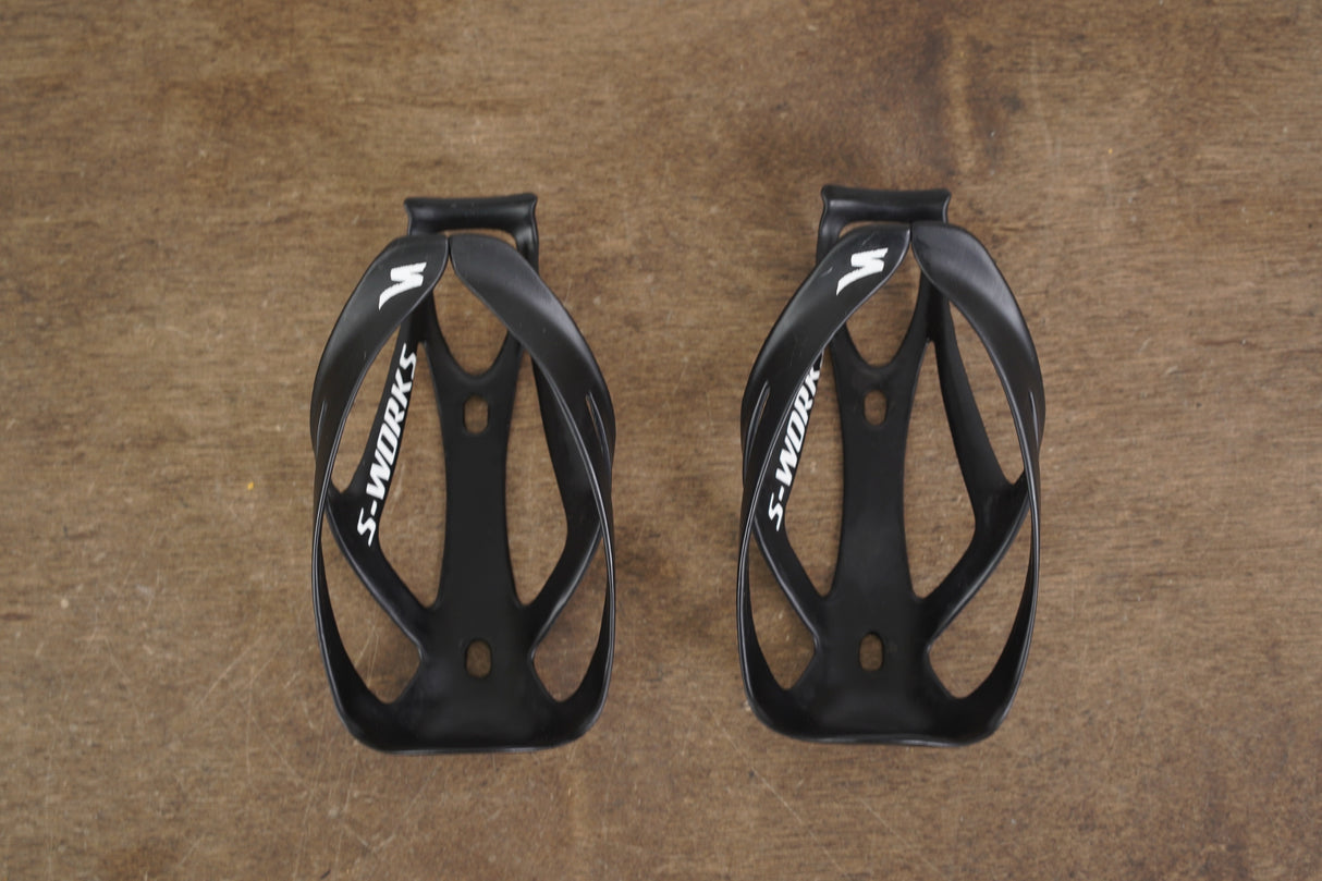 (2) Specialized S-WORKS Rib Cage III Carbon Water Bottle Cages 59g
