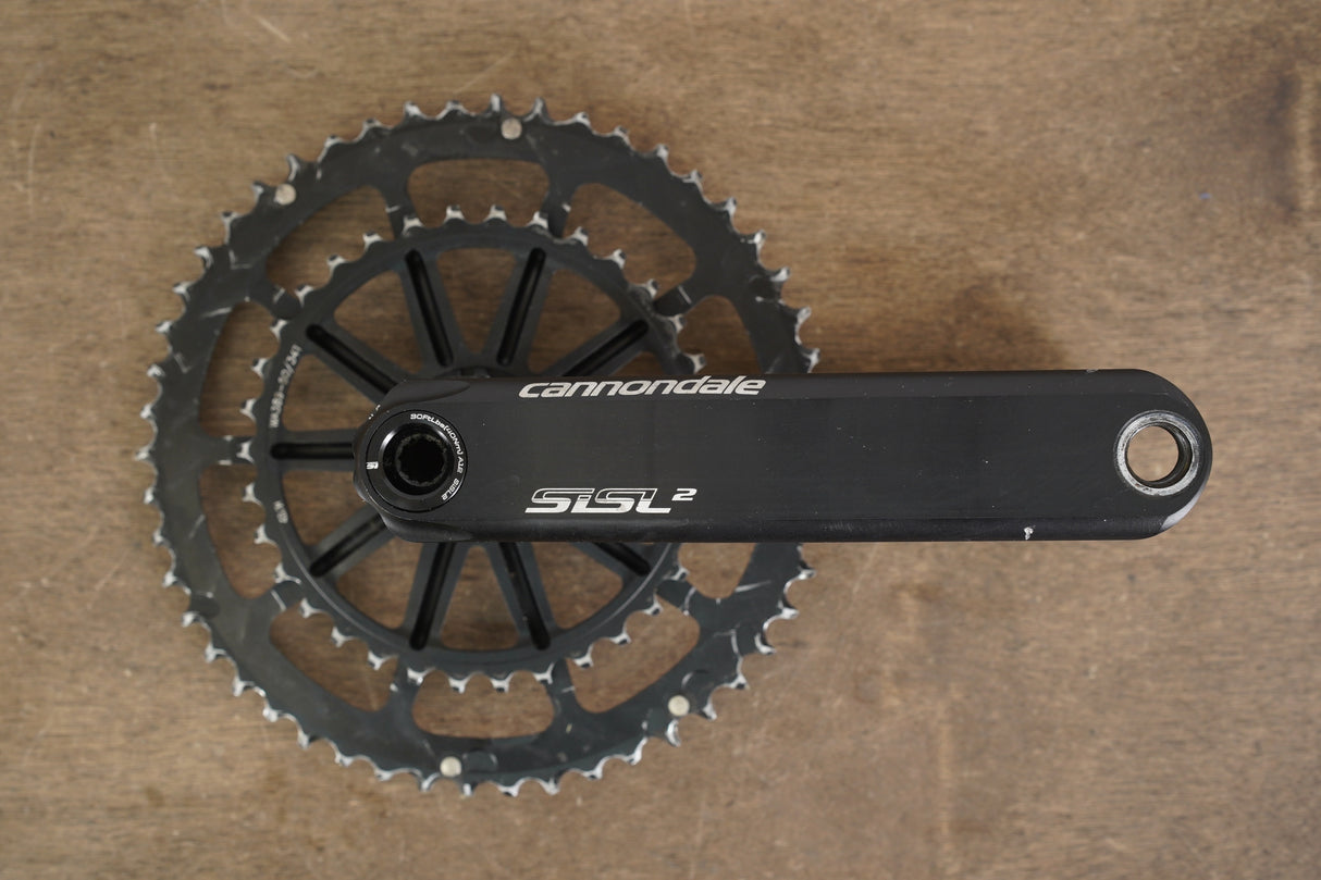 175mm 50/34T BB30 Cannondale SiSL2 Spidering Hollowgram Road Crankset