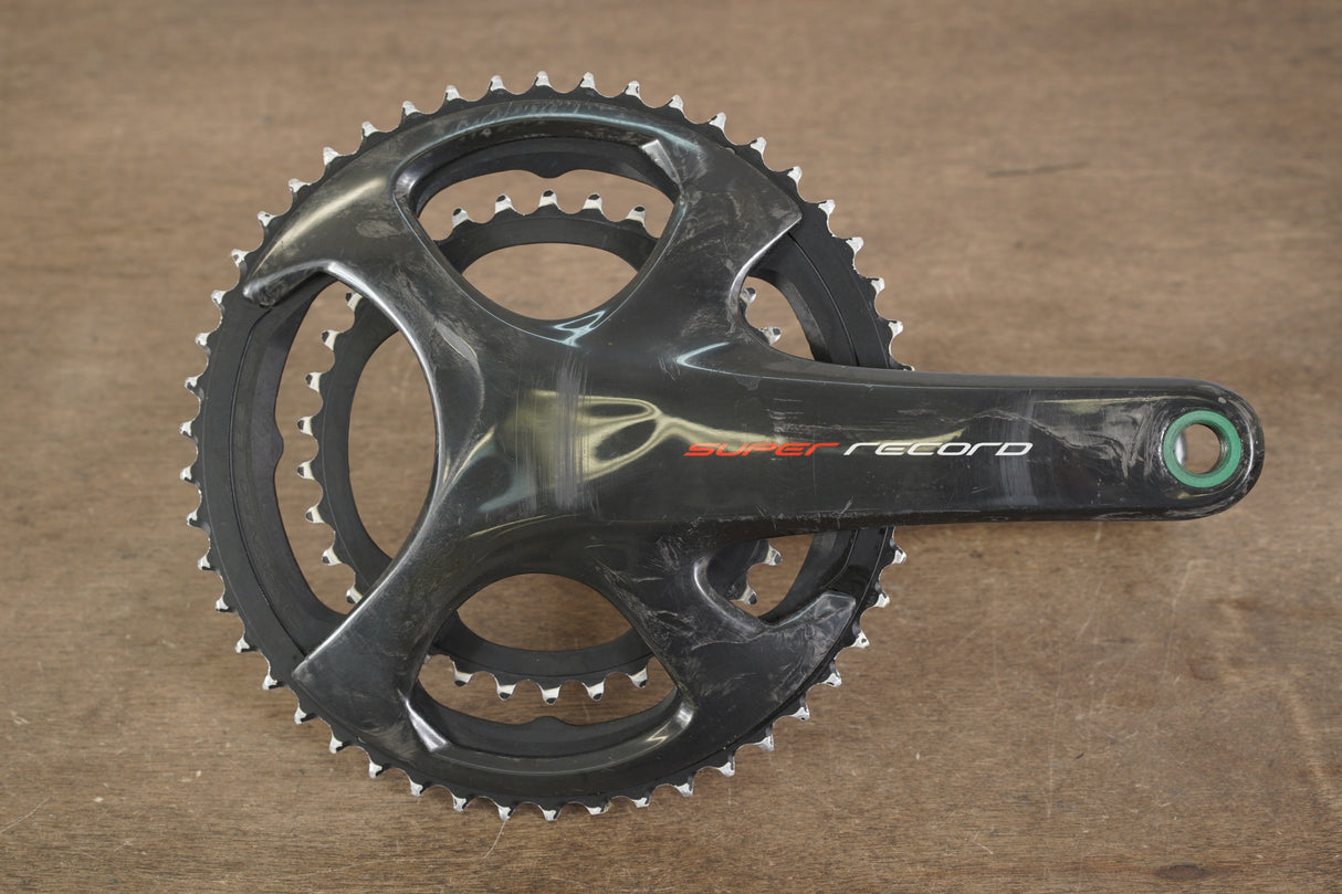 172.5mm 50/34T Campagnolo Super Record 12 Speed Carbon Crankset