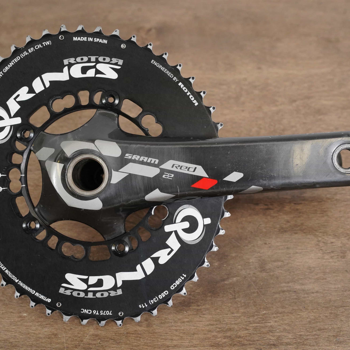 Pédalier SRAM Red GXP - 175mm - 50/34t - 11 Vitesses - Pour Route - Neuf
